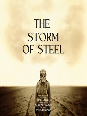 cover image of The Storm of Steel